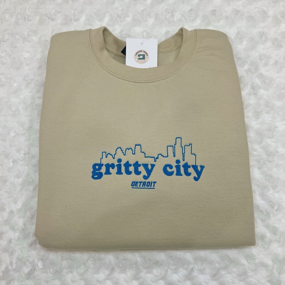 Gritty City Sand Crewneck - LARGE